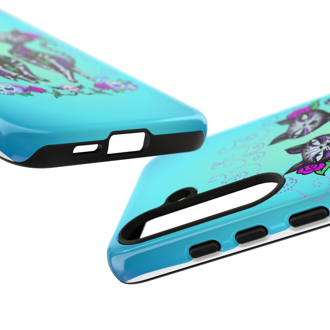 Sugar Skull Cats • Tough Phone Case