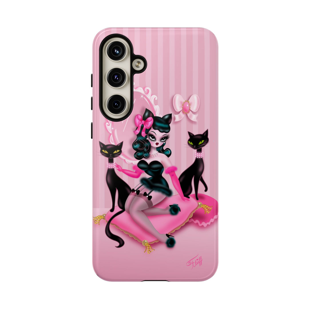 Kitten Boudoir Doll • Tough Phone Case