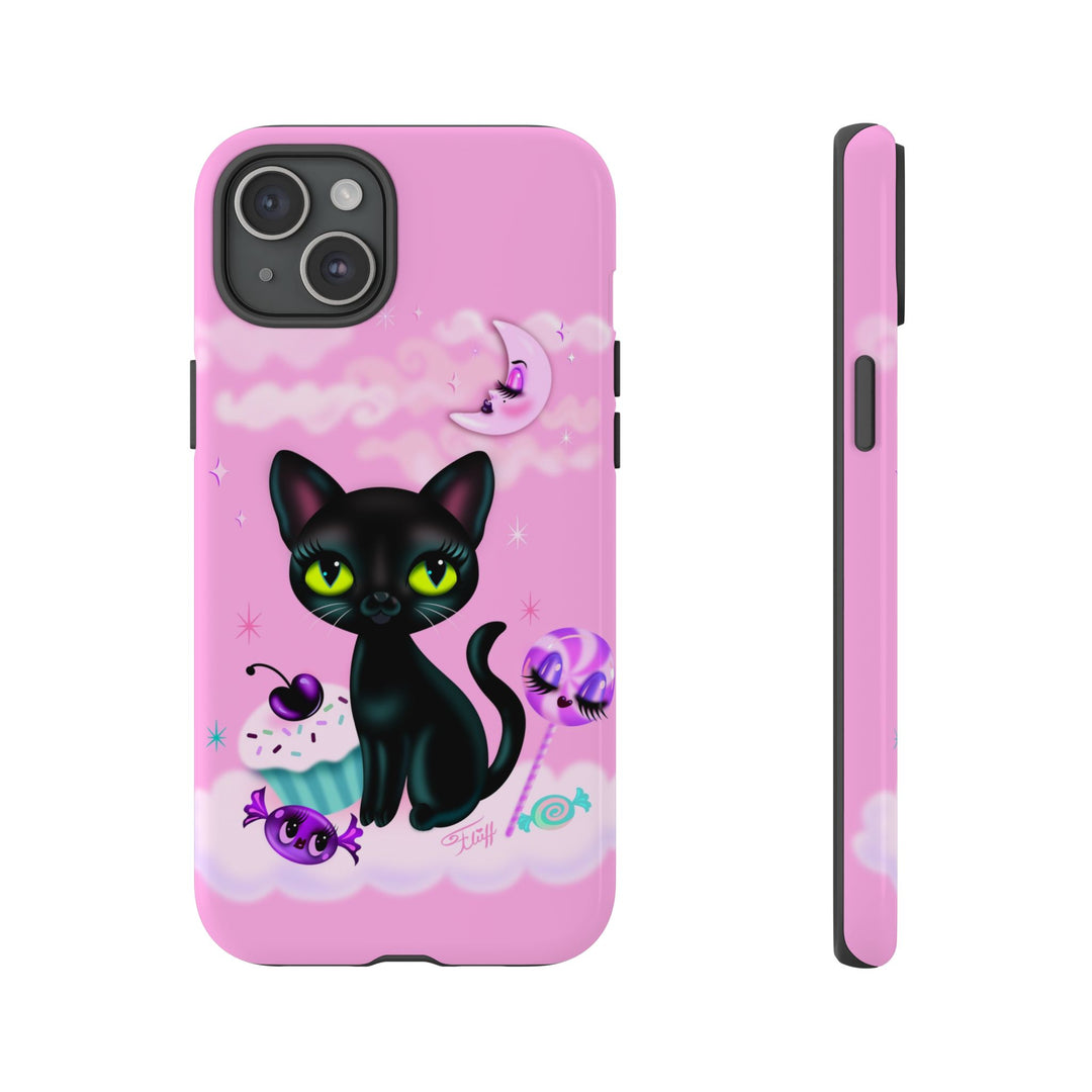 Vyolette in the Sky with Candies Pink • Tough Phone Case