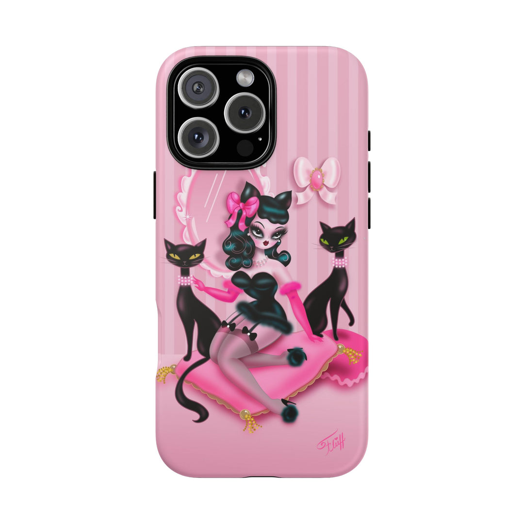 Kitten Boudoir Doll • Tough Phone Case