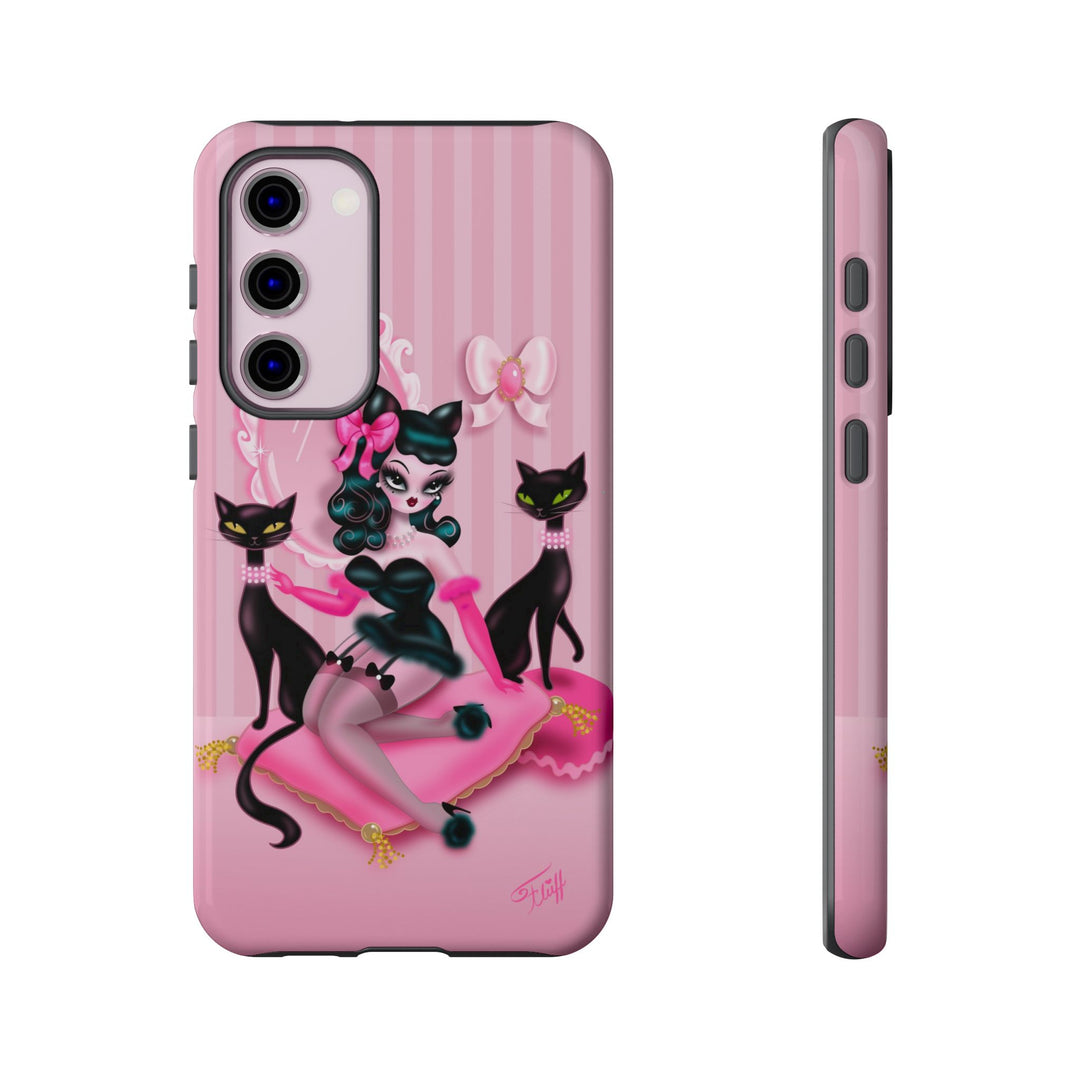 Kitten Boudoir Doll • Tough Phone Case