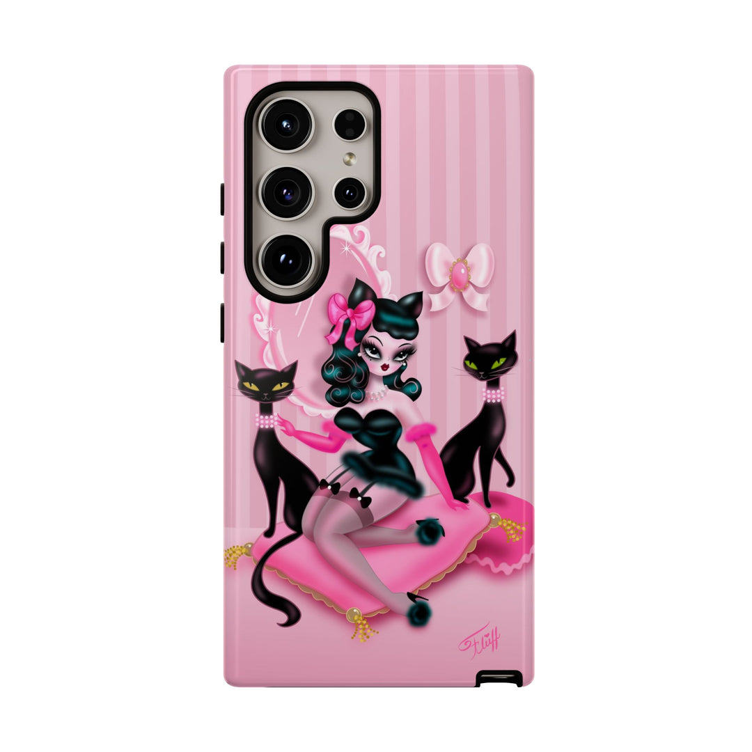 Kitten Boudoir Doll • Tough Phone Case