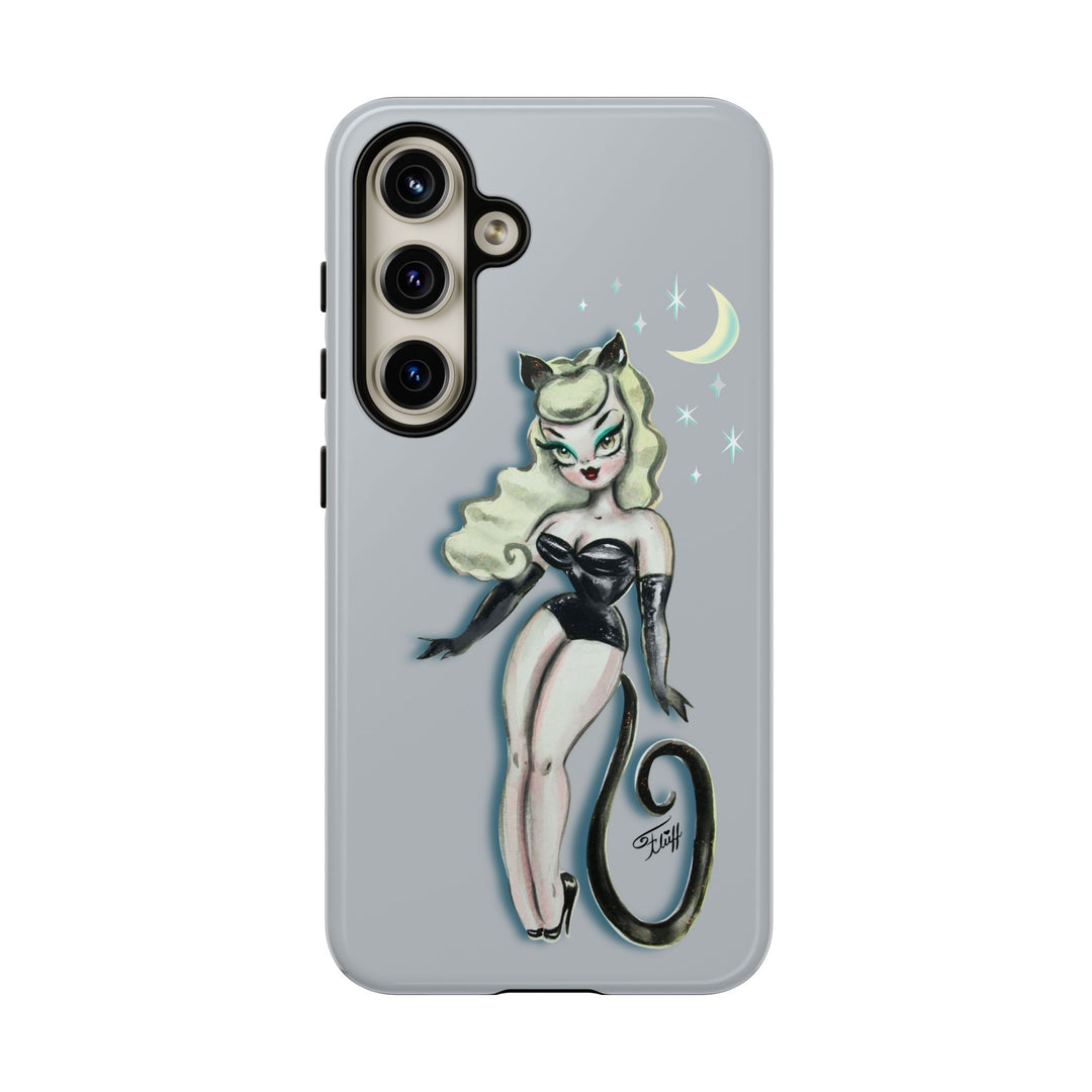 Blonde Cat Girl • Tough Phone Case