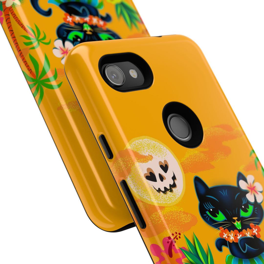Hulaween Kitty  • Tough Phone Case