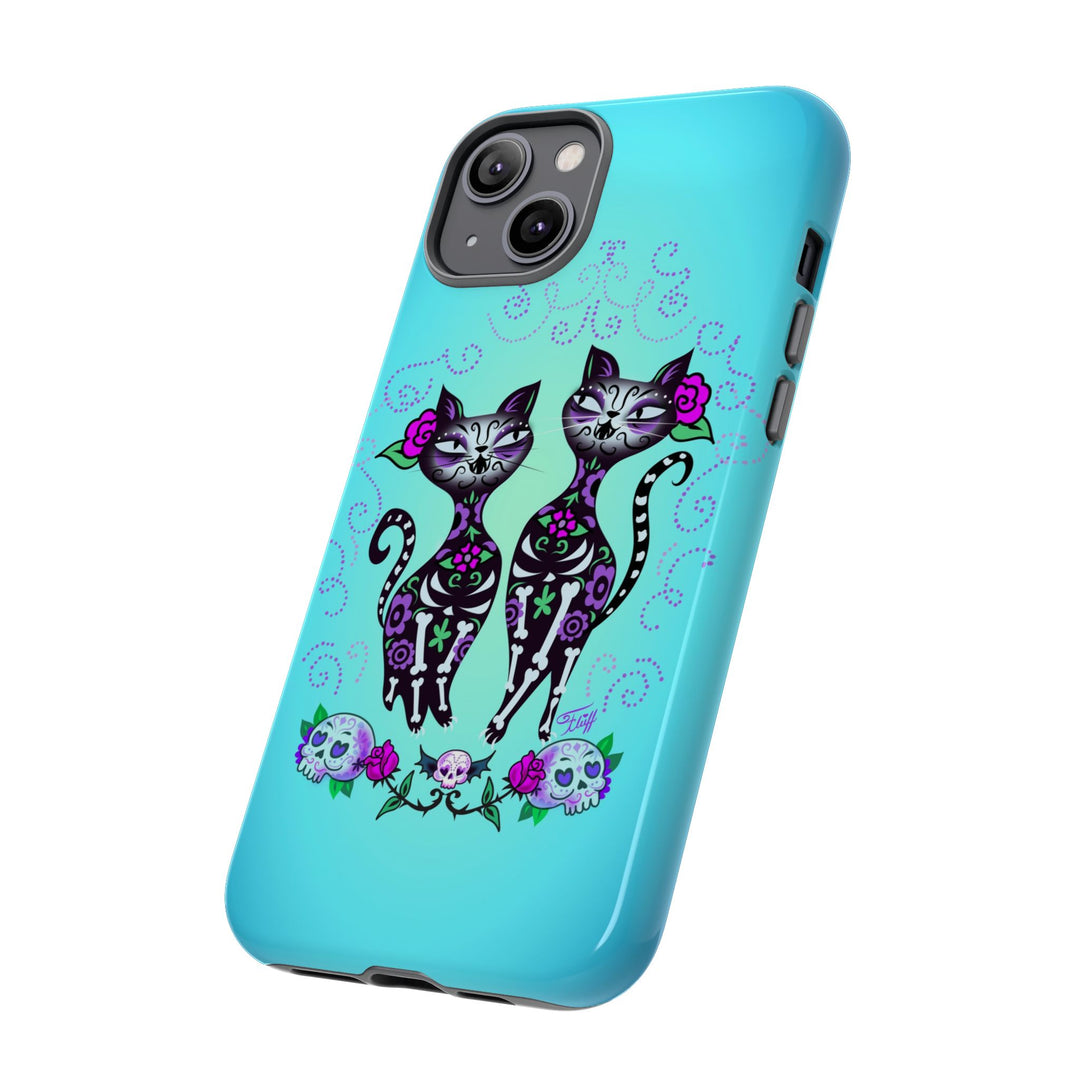 Sugar Skull Cats • Tough Phone Case