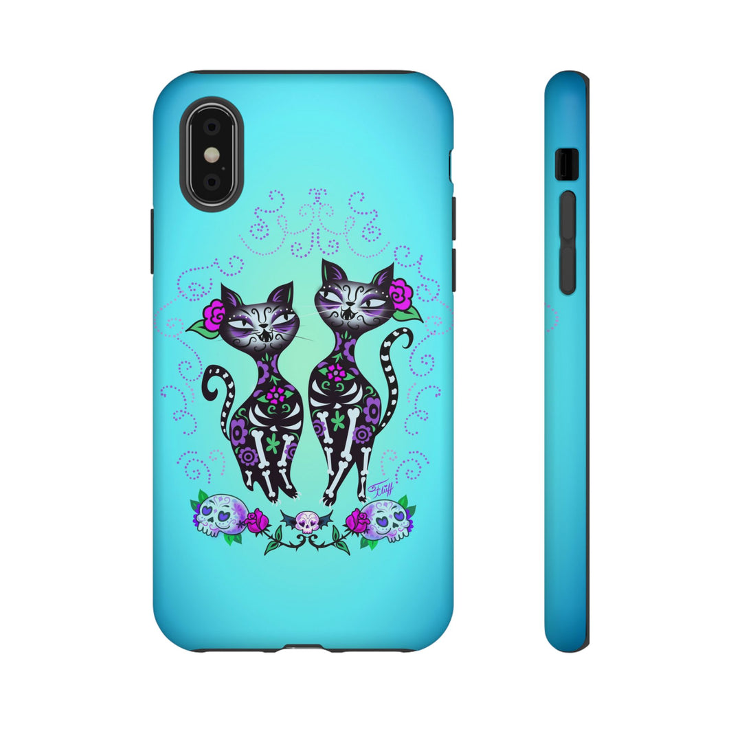 Sugar Skull Cats • Tough Phone Case