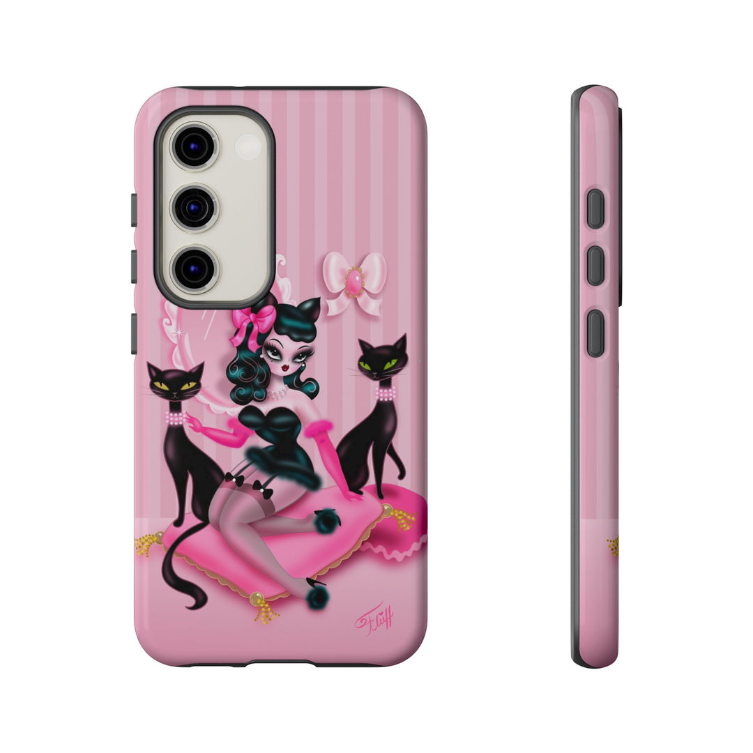 Kitten Boudoir Doll • Tough Phone Case