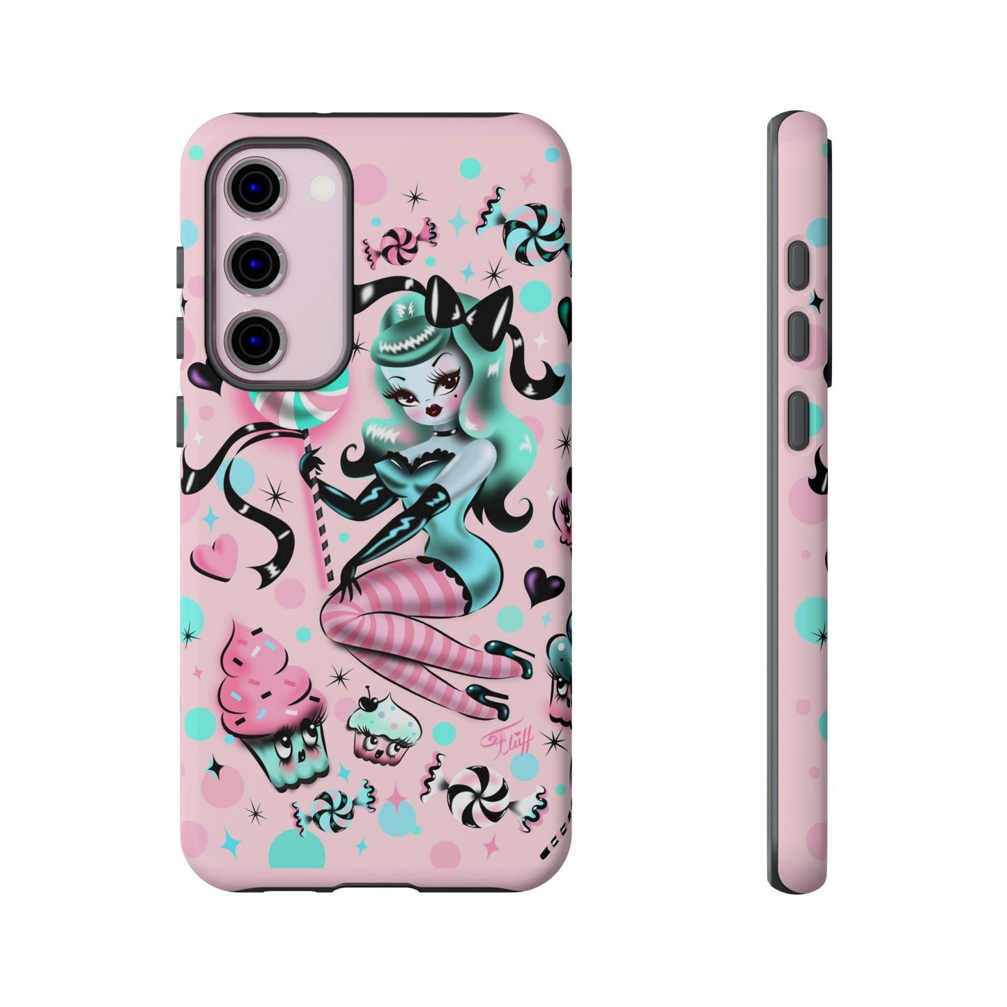 Mint Sugar Pinup • Tough Phone Case