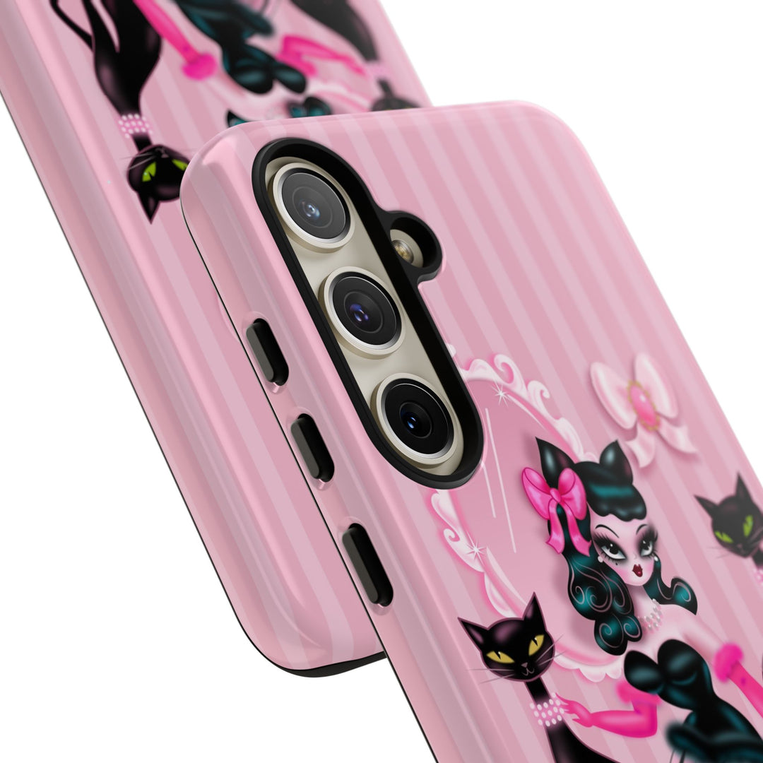 Kitten Boudoir Doll • Tough Phone Case