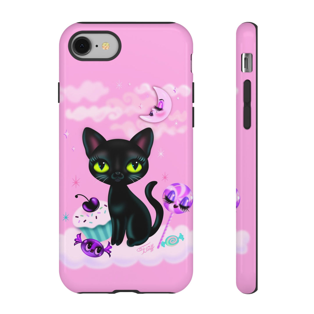 Vyolette in the Sky with Candies Pink • Tough Phone Case
