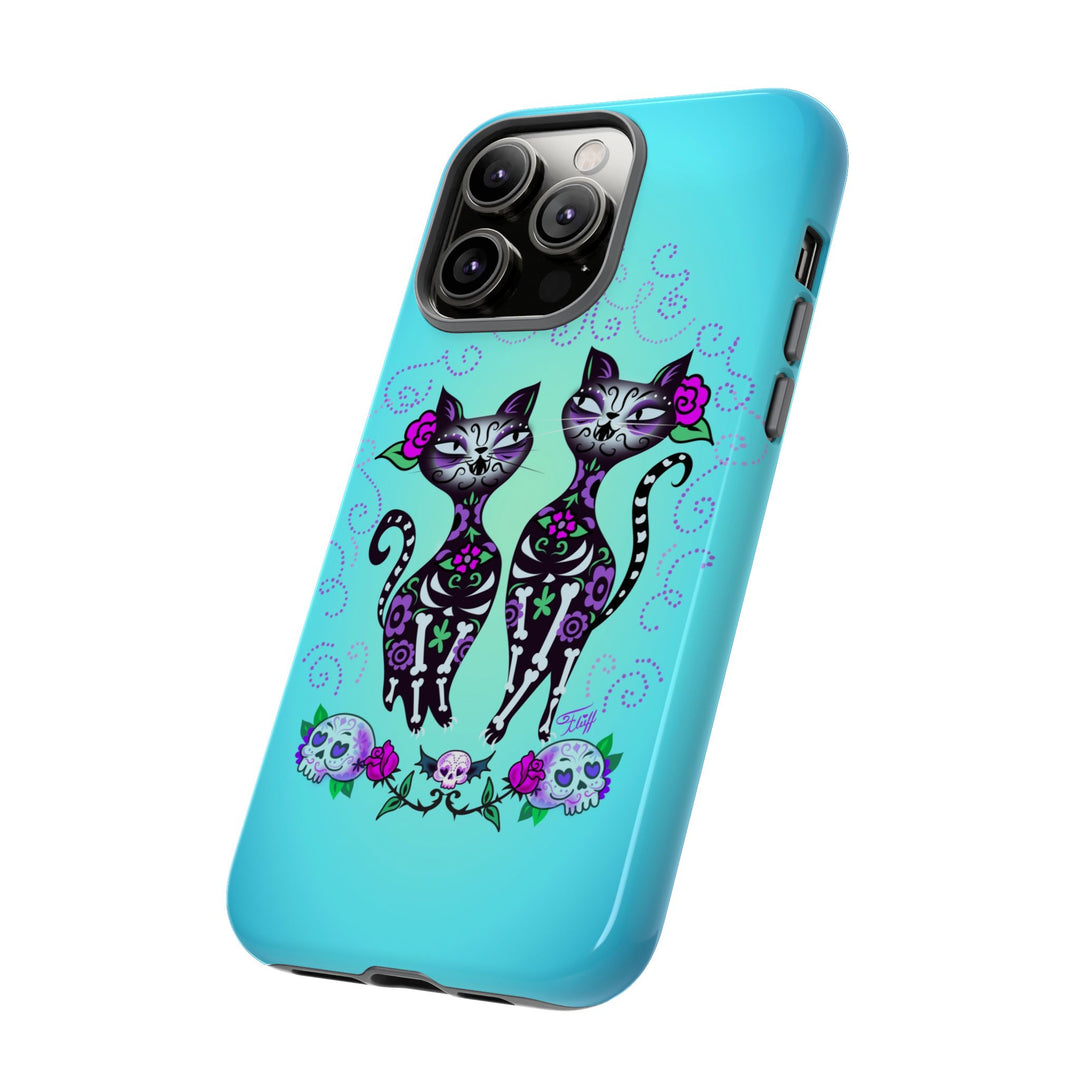 Sugar Skull Cats • Tough Phone Case