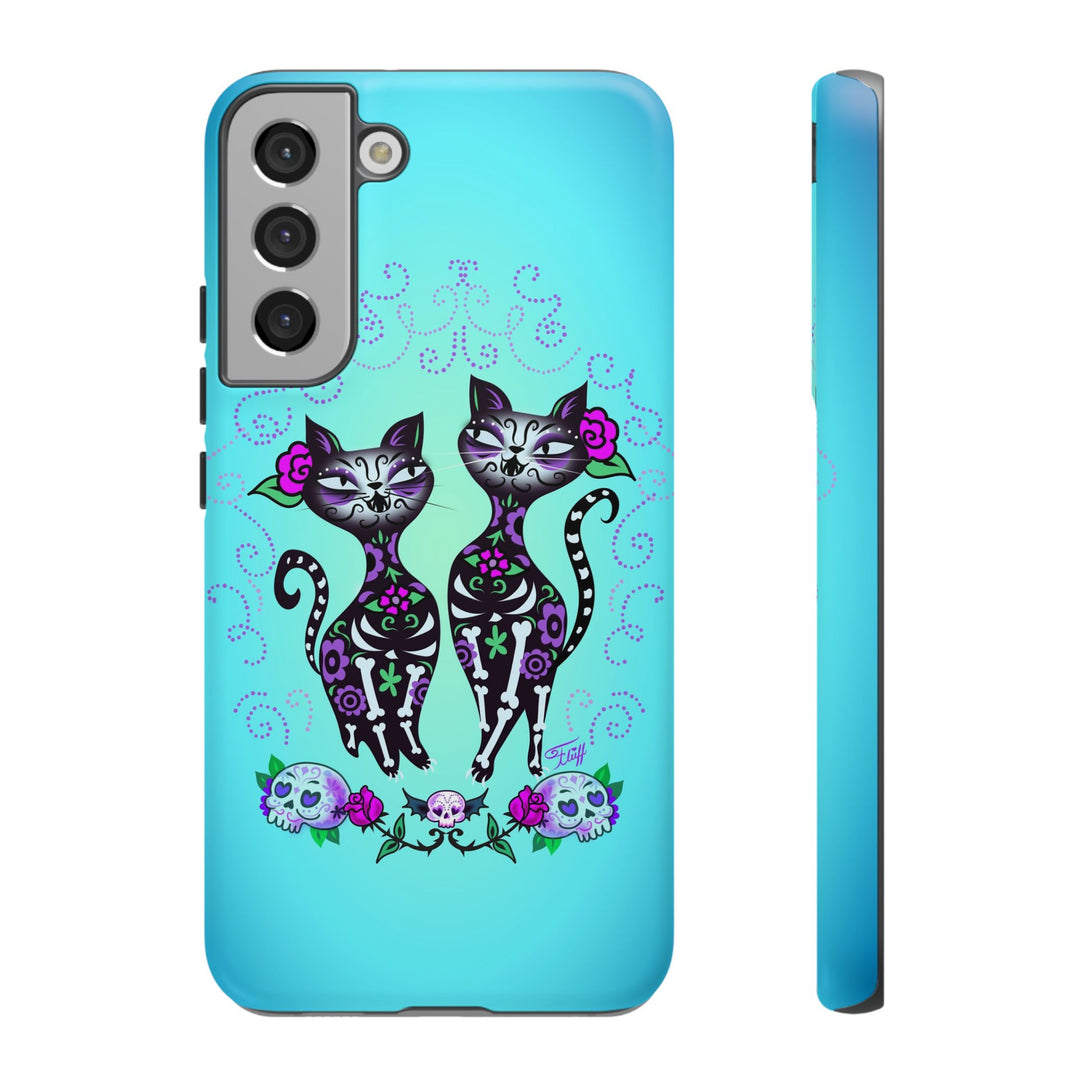 Sugar Skull Cats • Tough Phone Case