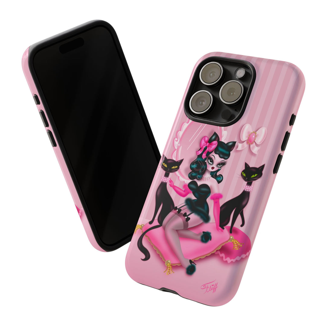 Kitten Boudoir Doll • Tough Phone Case