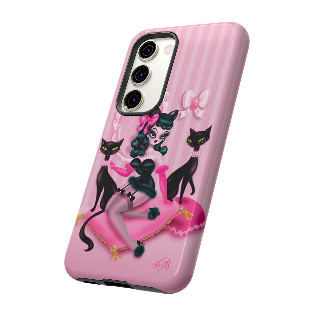 Kitten Boudoir Doll • Tough Phone Case