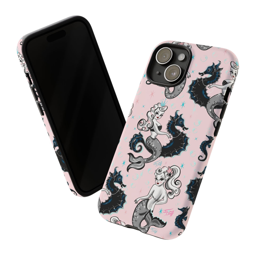 Pearla on Pink • Tough Phone Case