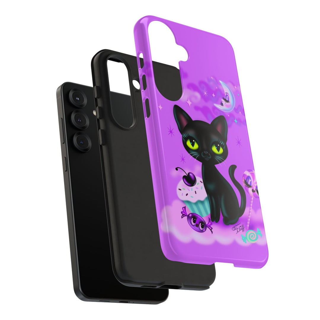 Vyolette in the Sky with Candies  • Tough Phone Case