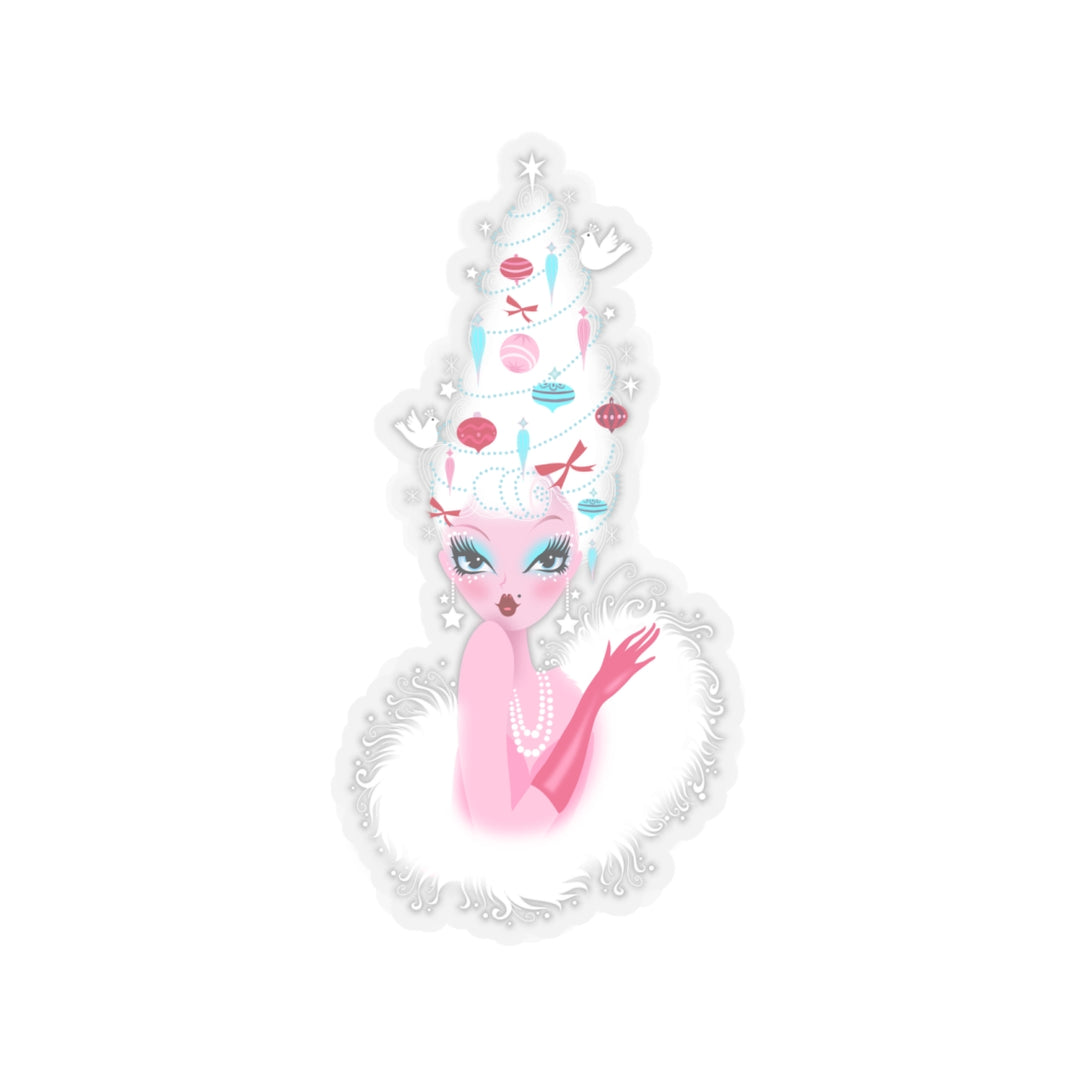 Christmas Coiffure • Kiss-Cut Sticker