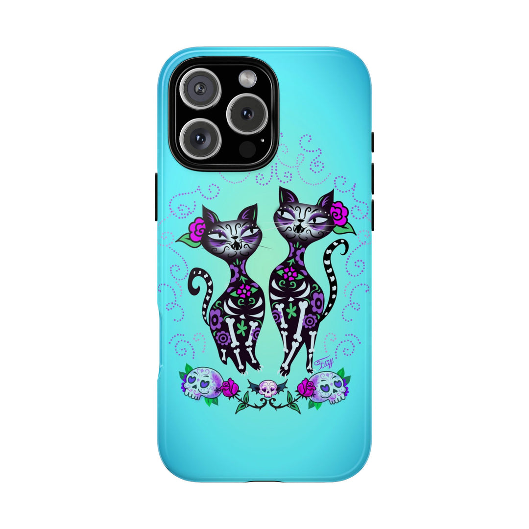 Sugar Skull Cats • Tough Phone Case