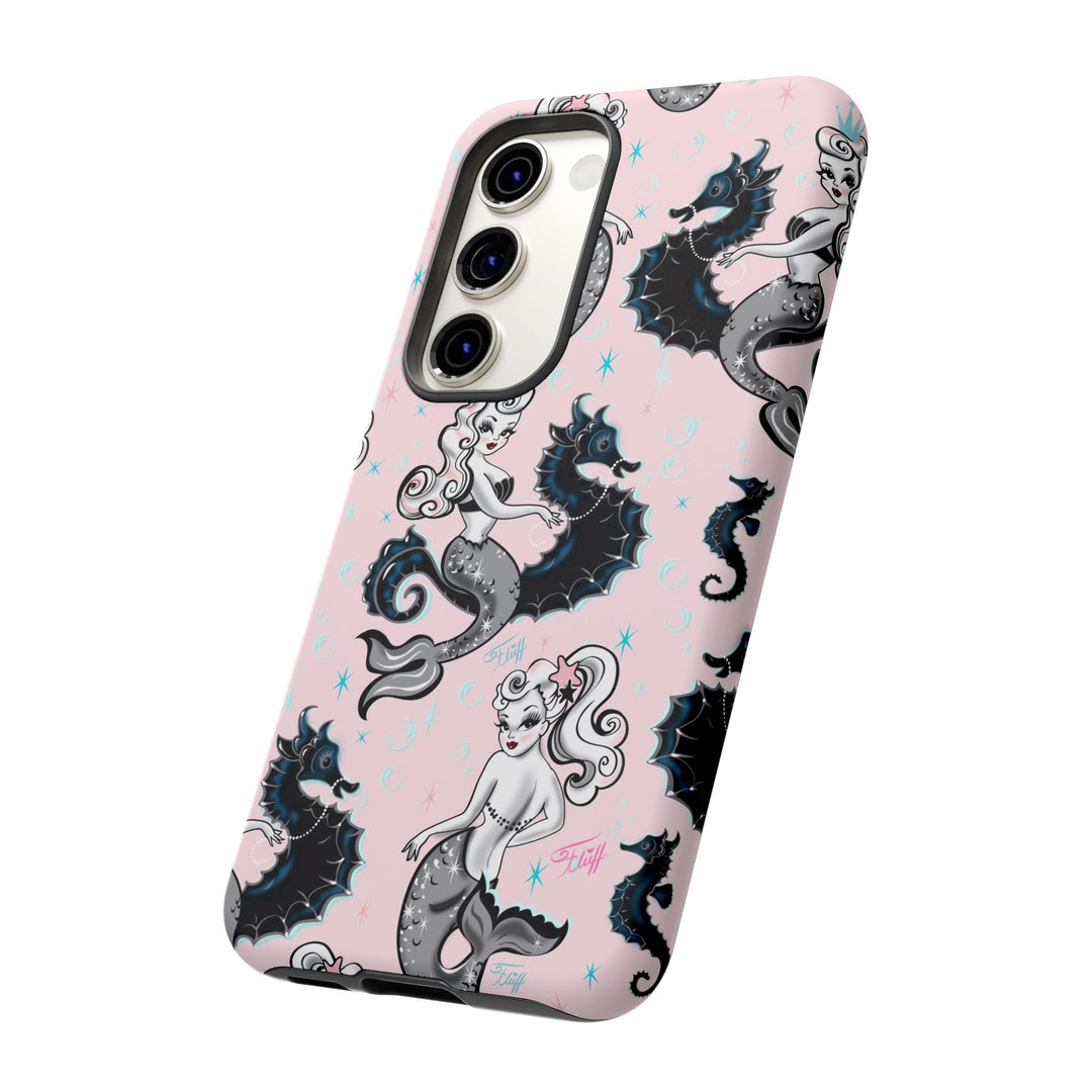 Pearla on Pink • Tough Phone Case