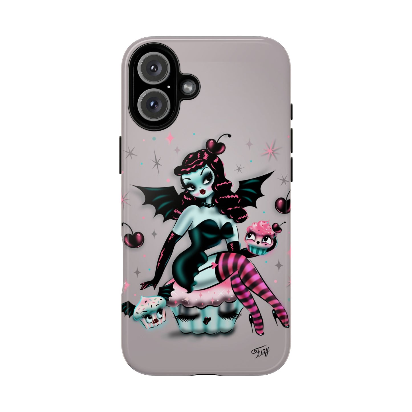 Spooky Cupcake Doll • Tough Phone Case