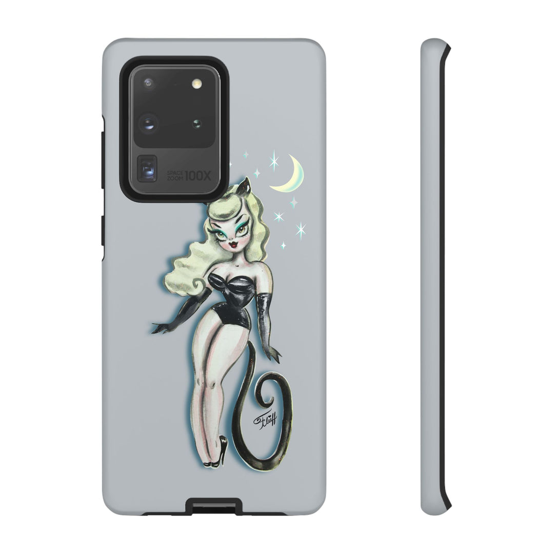 Blonde Cat Girl • Tough Phone Case