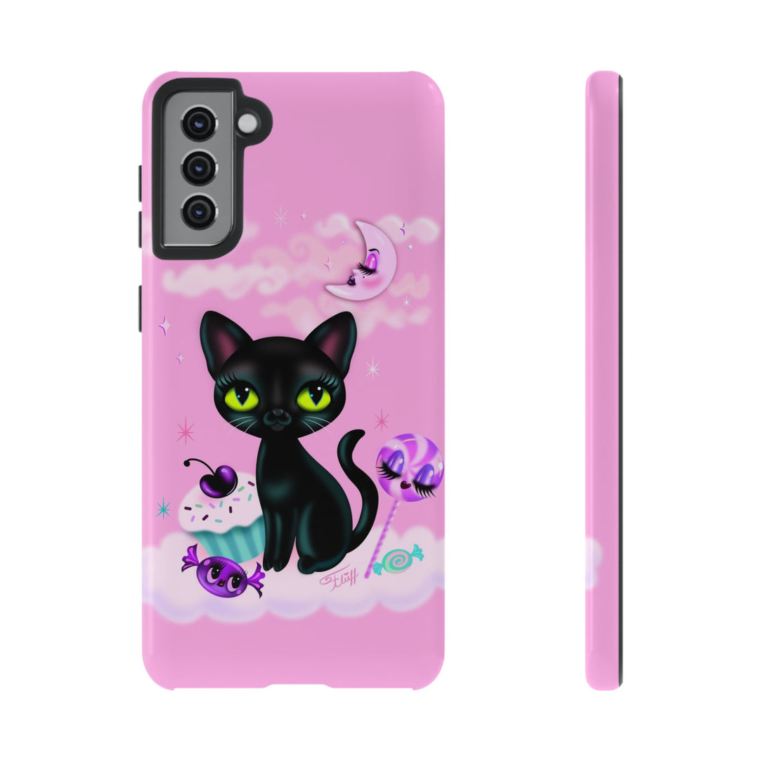 Vyolette in the Sky with Candies Pink • Tough Phone Case
