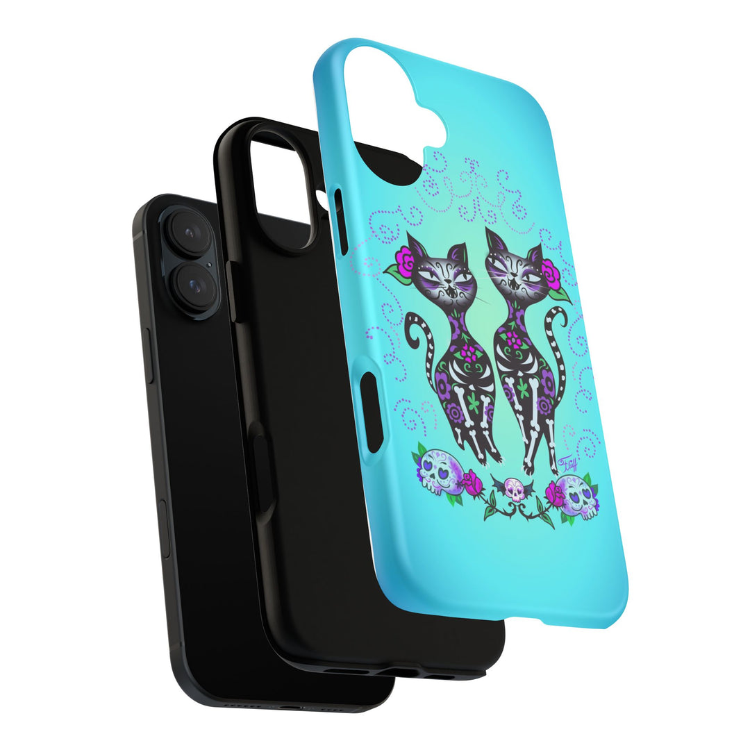 Sugar Skull Cats • Tough Phone Case