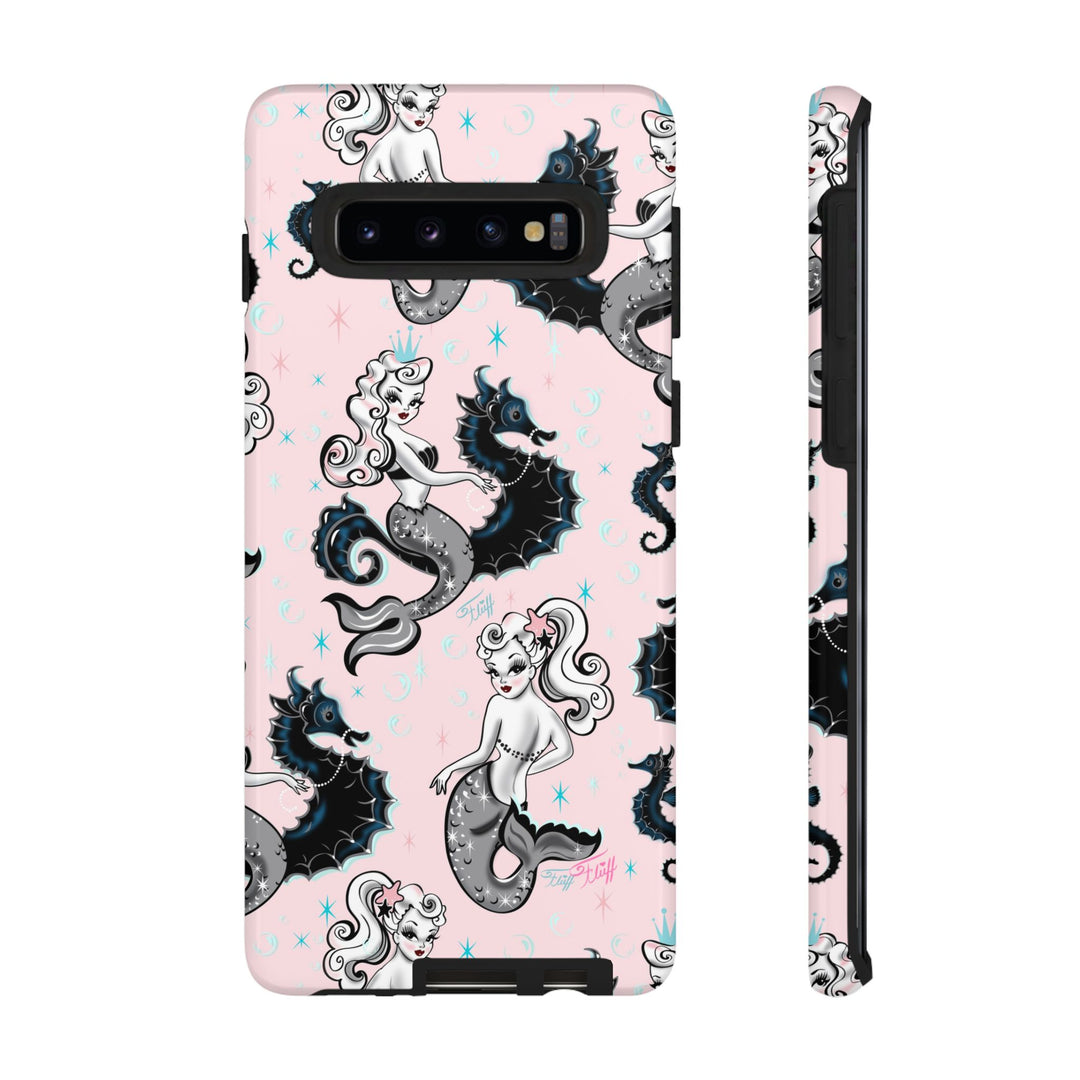 Pearla on Pink • Tough Phone Case