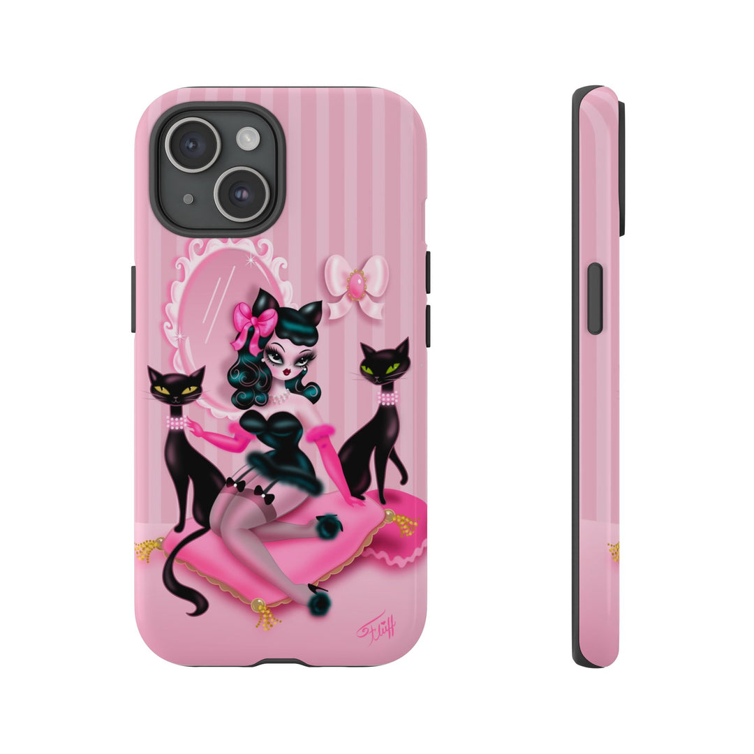 Kitten Boudoir Doll • Tough Phone Case