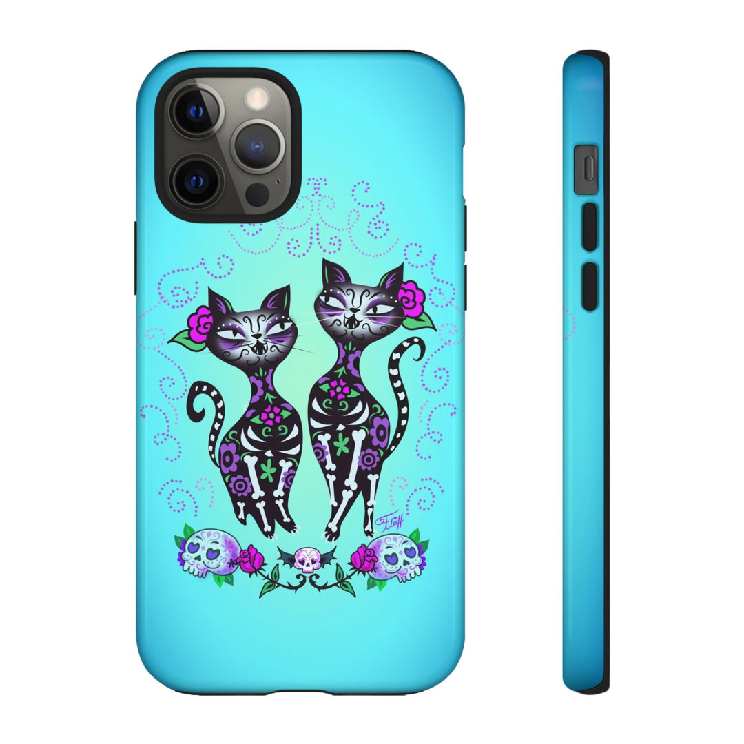 Sugar Skull Cats • Tough Phone Case