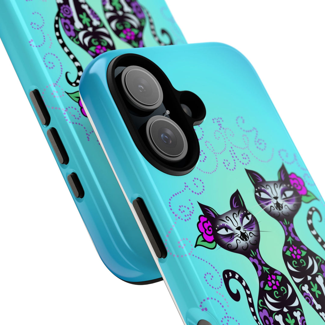 Sugar Skull Cats • Tough Phone Case