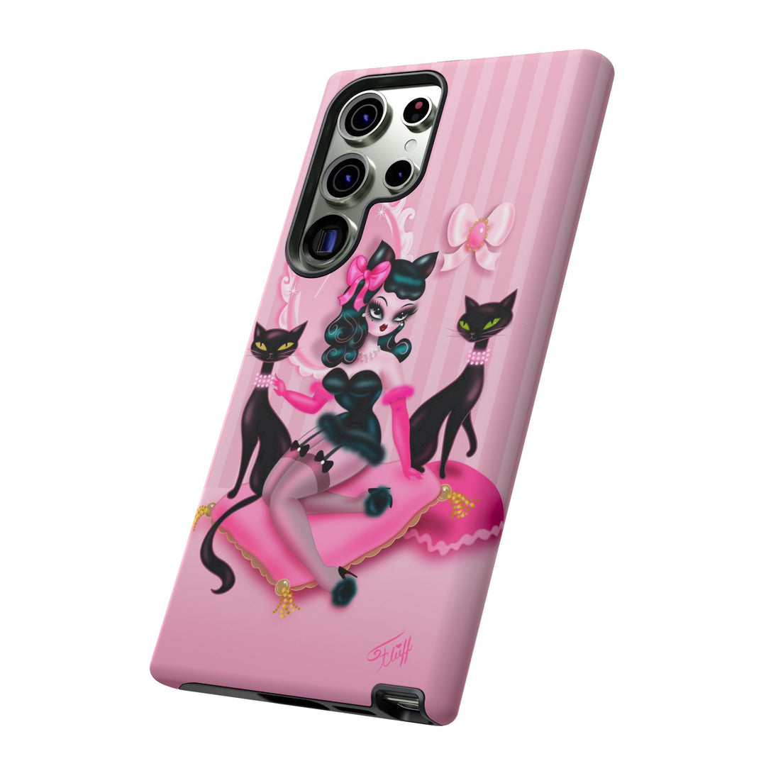 Kitten Boudoir Doll • Tough Phone Case