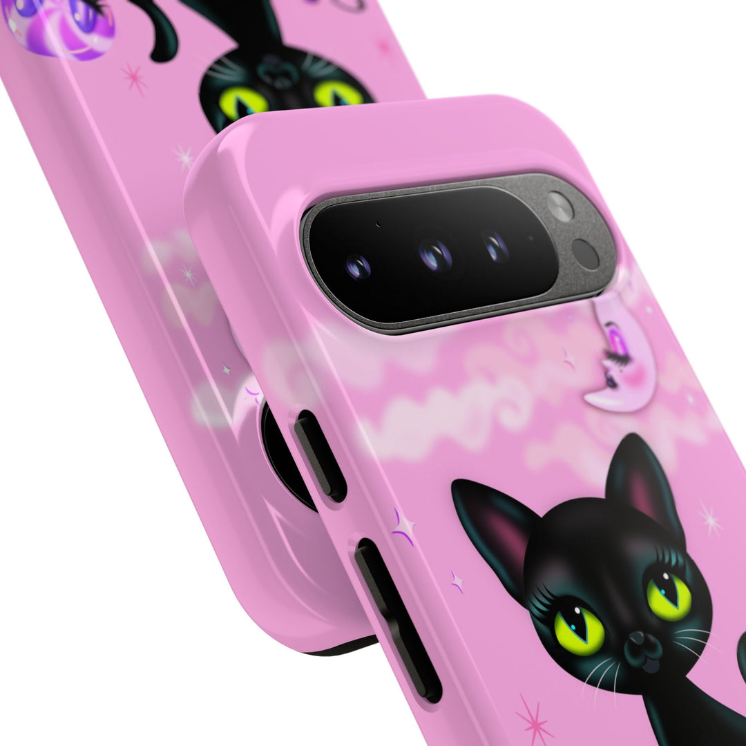 Vyolette in the Sky with Candies Pink • Tough Phone Case