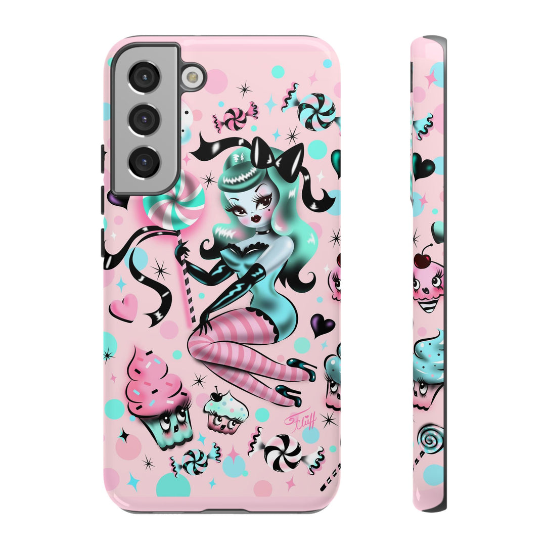 Mint Sugar Pinup • Tough Phone Case