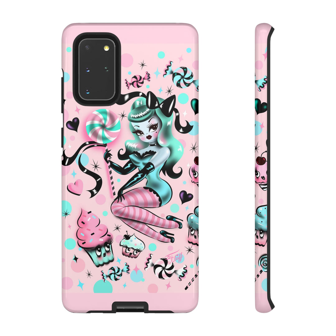 Mint Sugar Pinup • Tough Phone Case