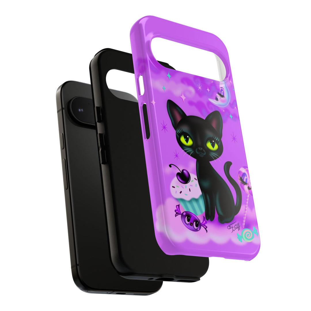 Vyolette in the Sky with Candies  • Tough Phone Case