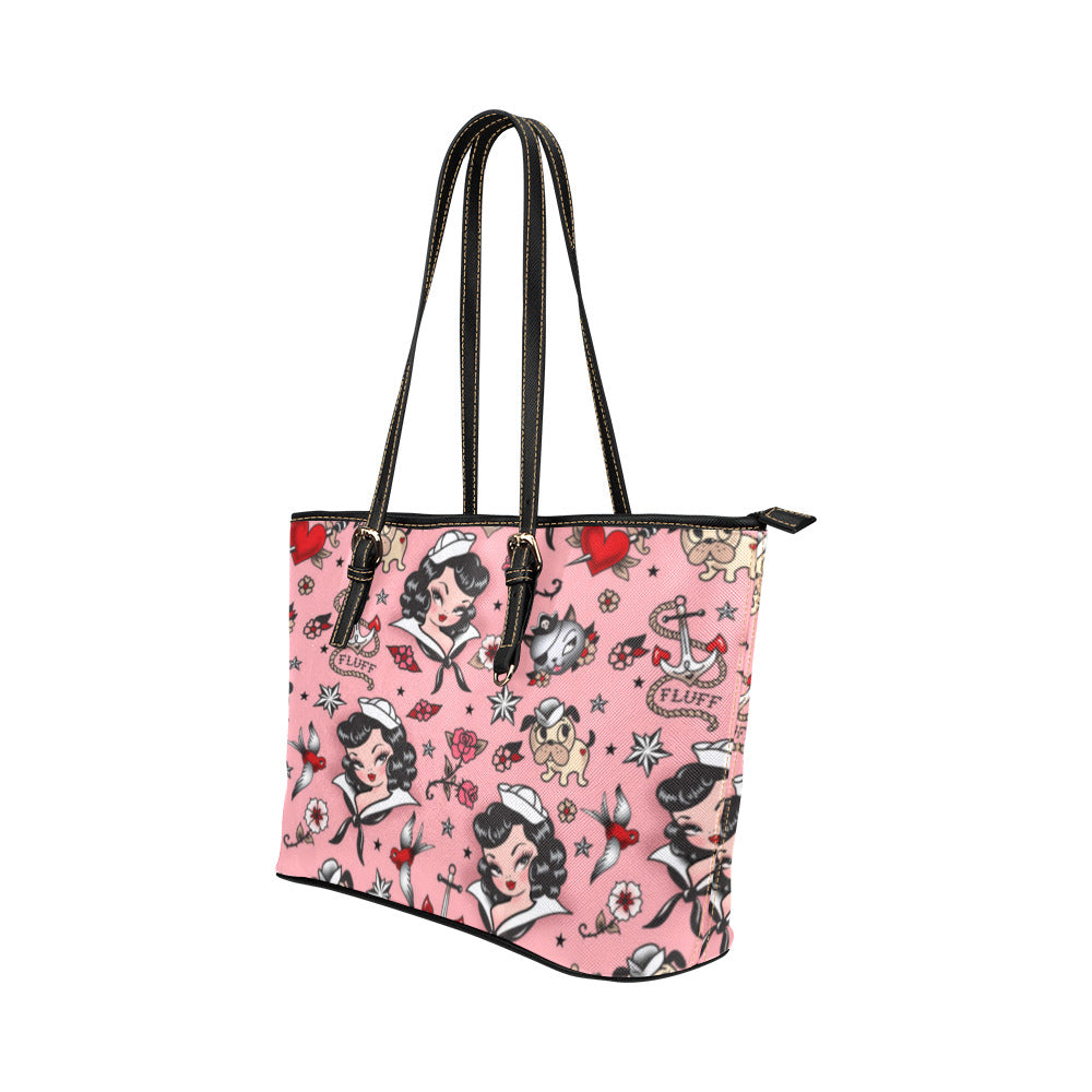 Suzy Sailor Pink • Purse Tote