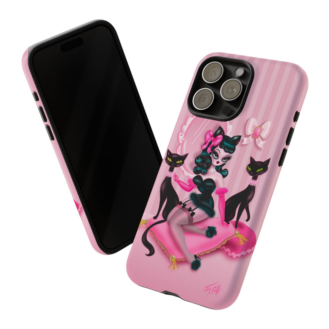 Kitten Boudoir Doll • Tough Phone Case