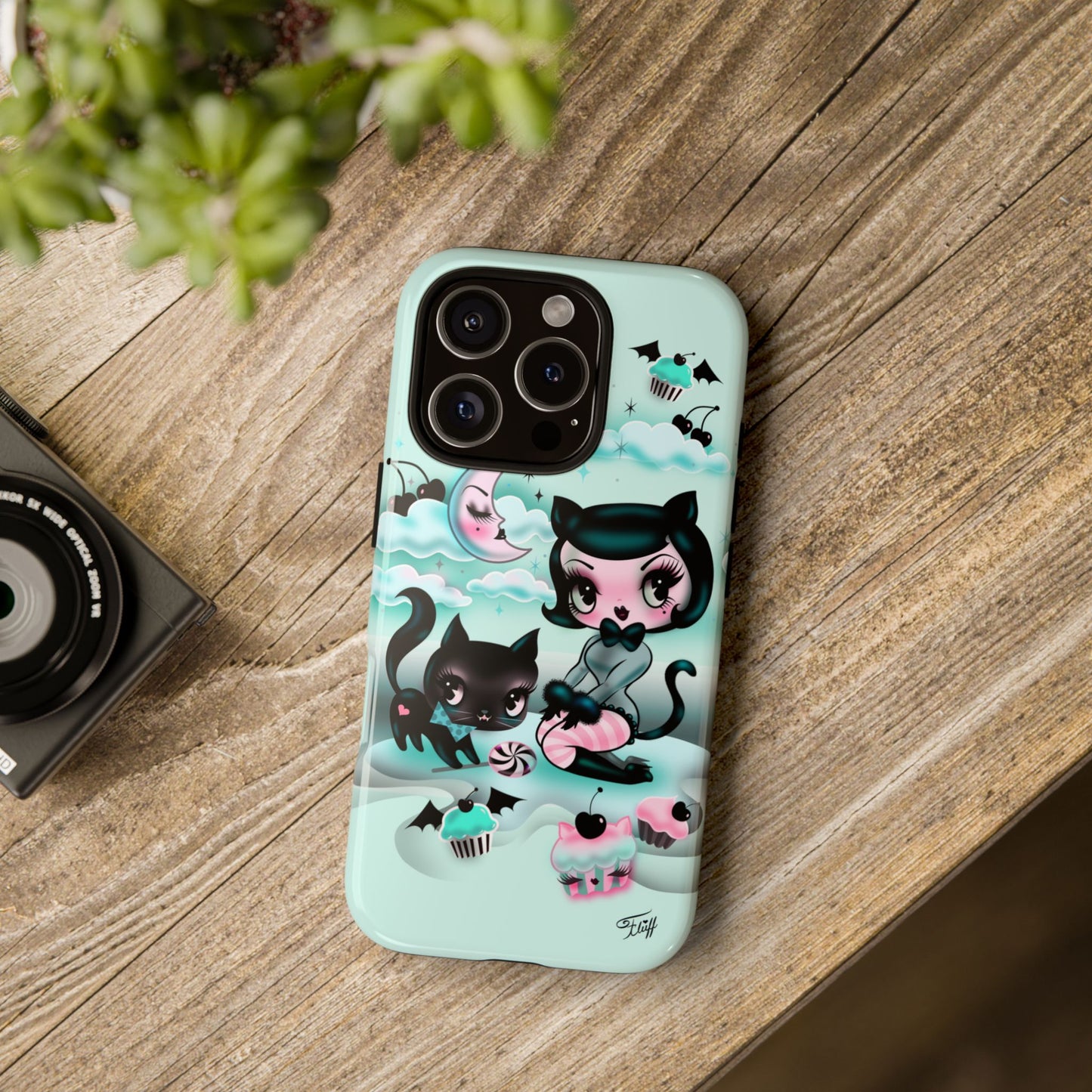 Kitty Doll with Cupcakes  • Tough Phone Case