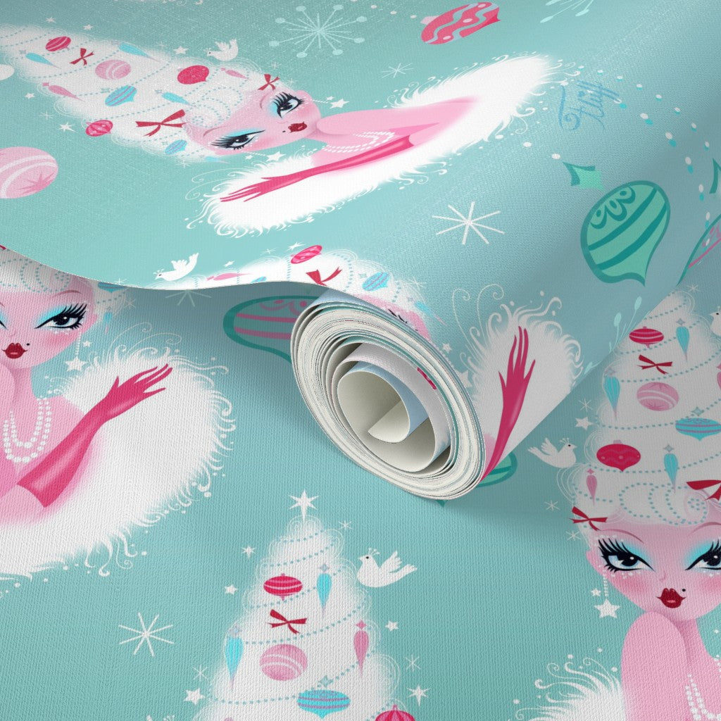 Christmas Coiffure • Gift Wrap Paper 3 Rolls