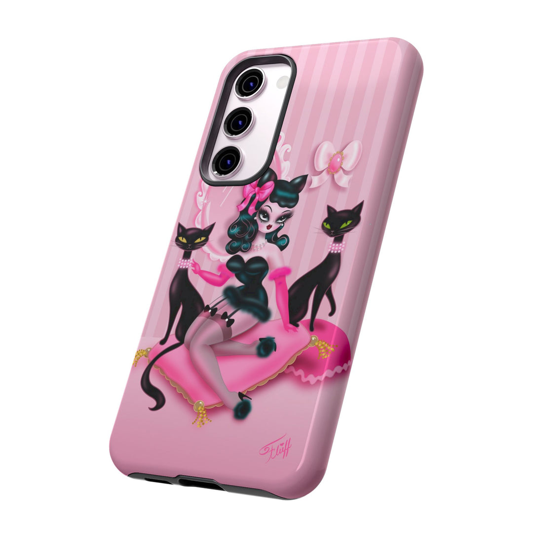 Kitten Boudoir Doll • Tough Phone Case