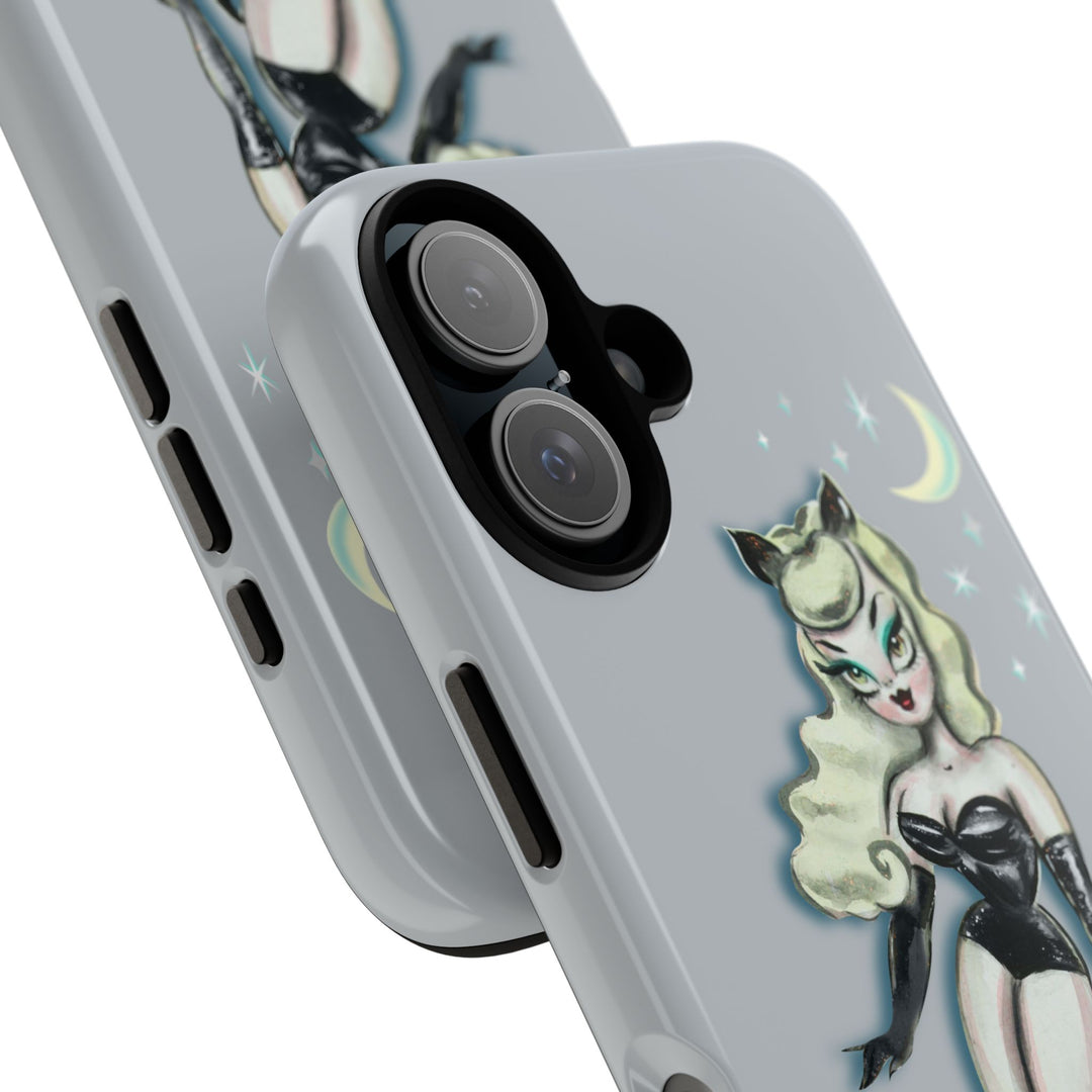 Blonde Cat Girl • Tough Phone Case