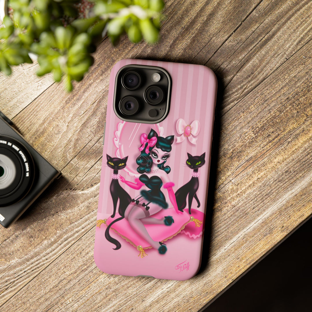 Kitten Boudoir Doll • Tough Phone Case