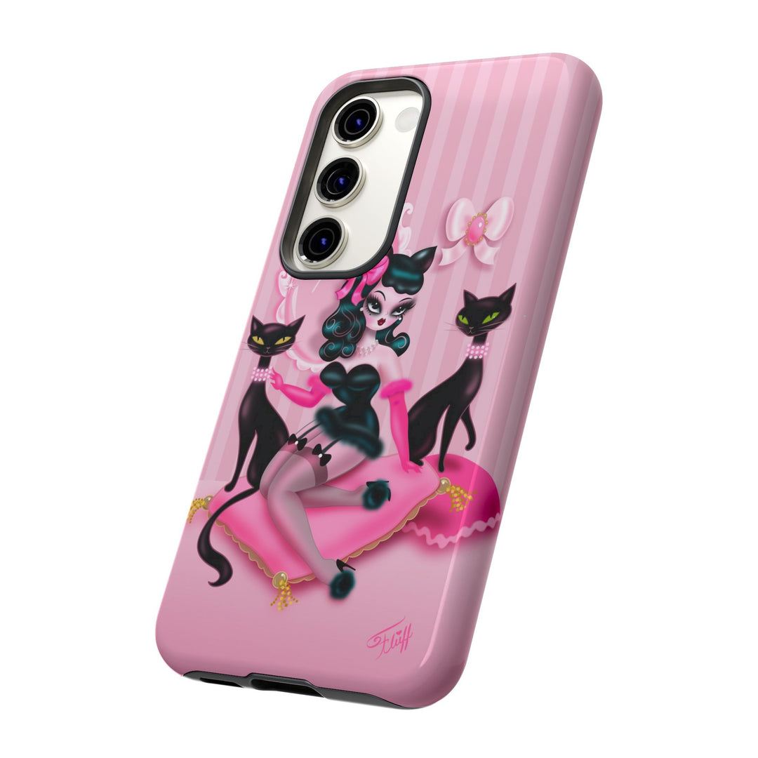 Kitten Boudoir Doll • Tough Phone Case