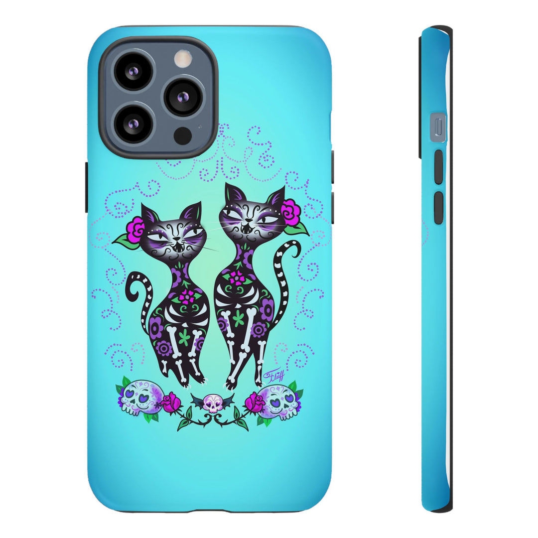 Sugar Skull Cats • Tough Phone Case