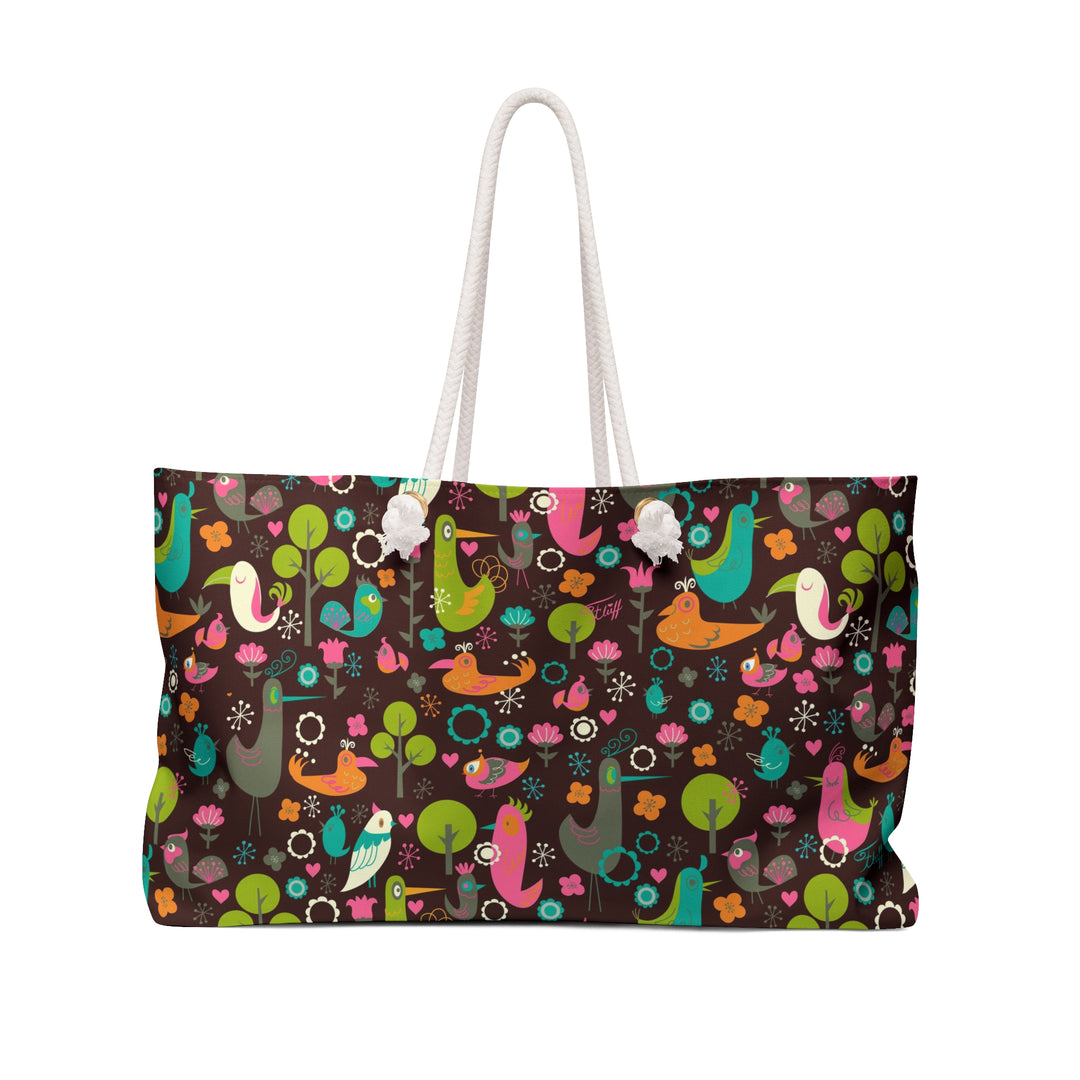 Birdsville on Chocolate • Weekender Bag
