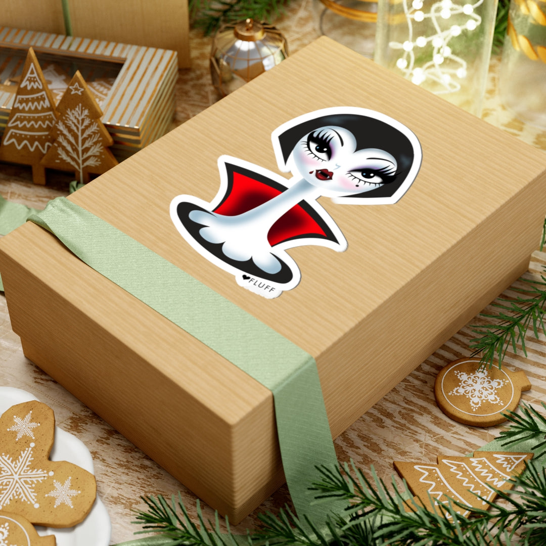 Draculina Vampire Doll • Kiss-Cut Sticker