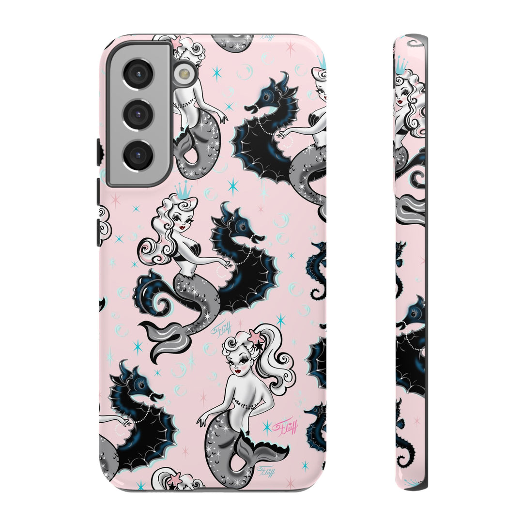 Pearla on Pink • Tough Phone Case