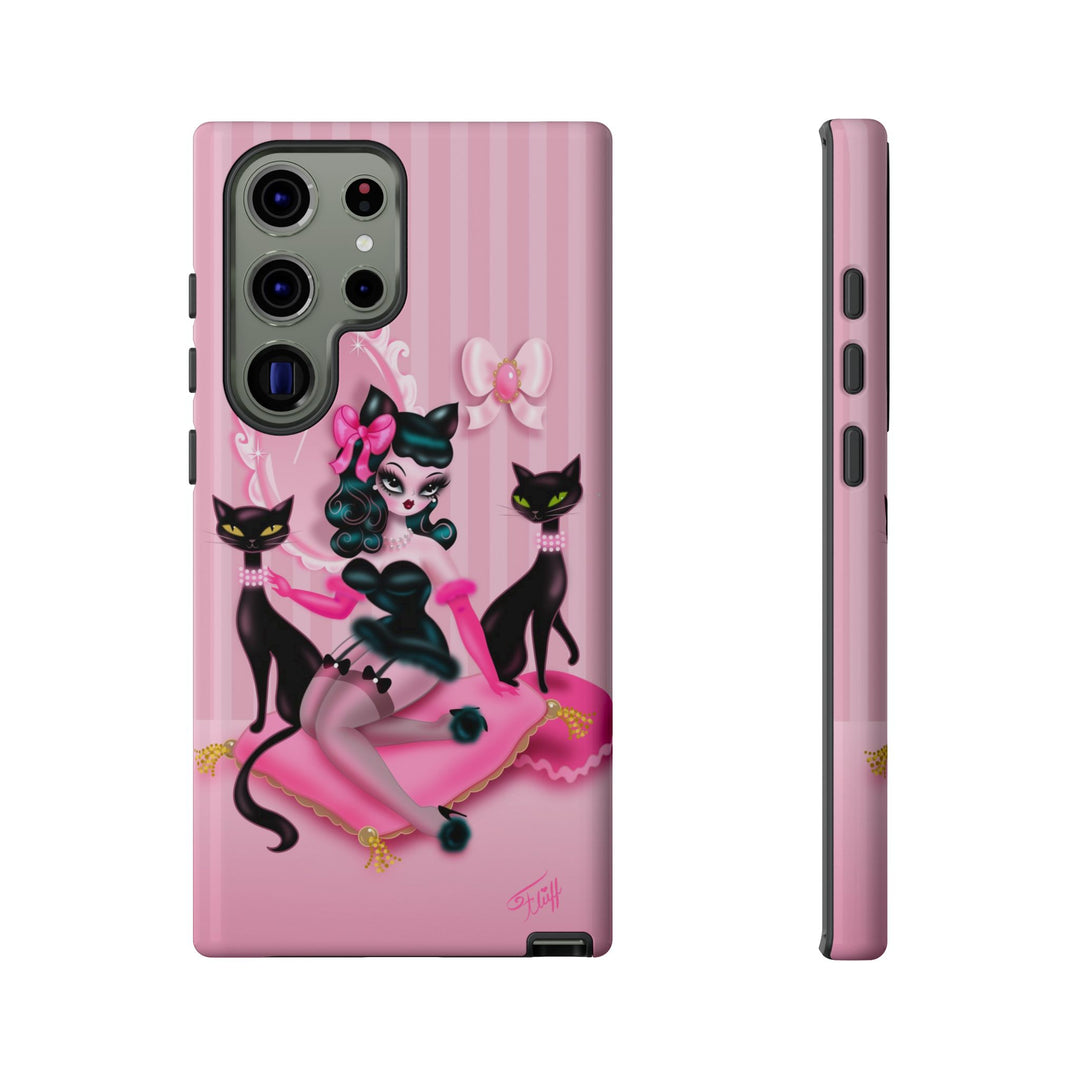 Kitten Boudoir Doll • Tough Phone Case