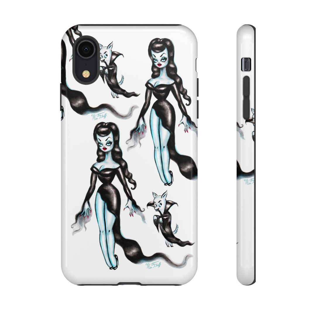 Vampira with Nosferachi • Tough Phone Case